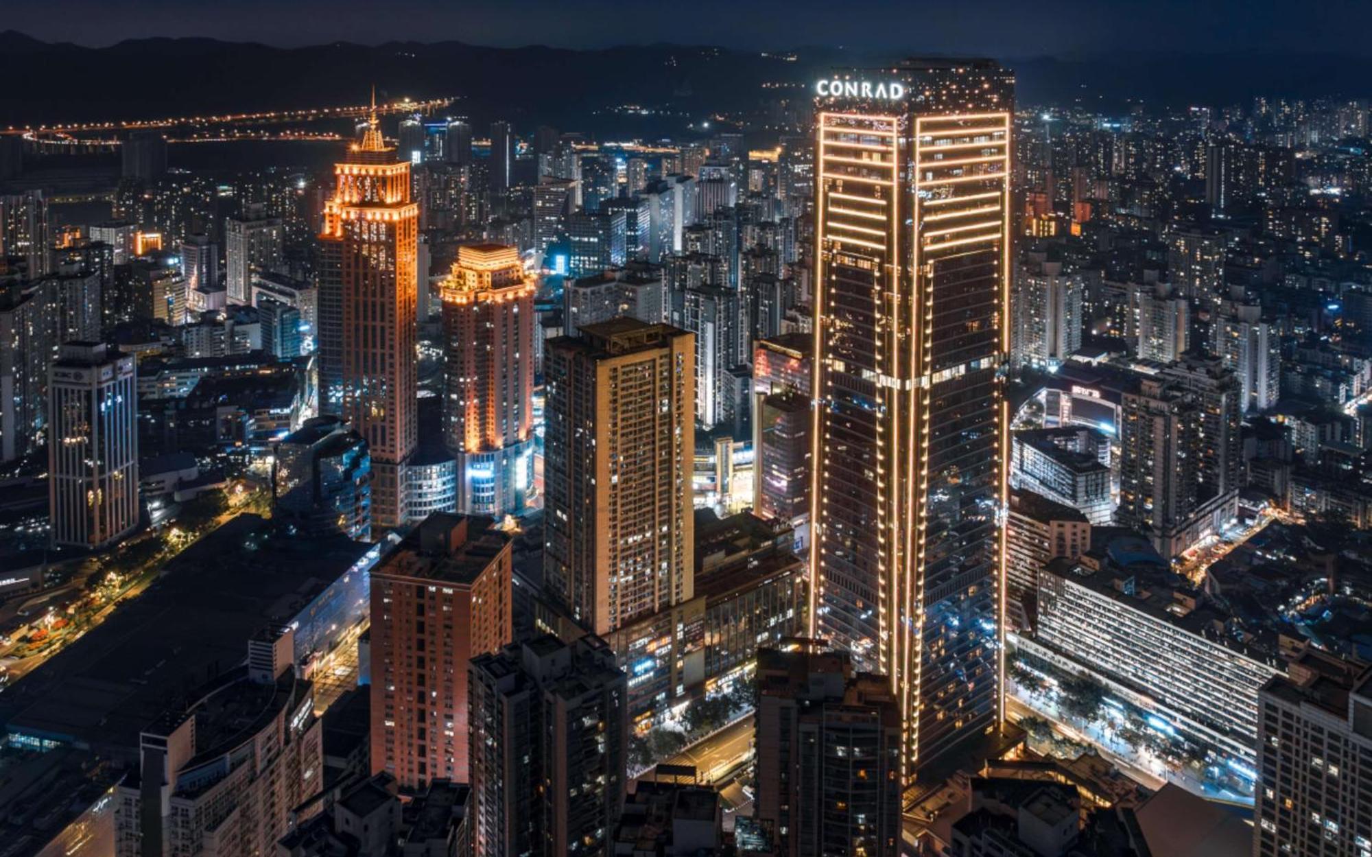 Conrad Chongqing - Indulge In The Magical 8D City Landscape 外观 照片